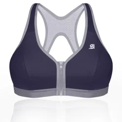 Mujer Shock Absorber Active con cremallera High Impact Plunge sujetador