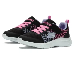 Niños Skechers Microspec Plus Swirl Sweet zapatillas de running para niños - AW23
