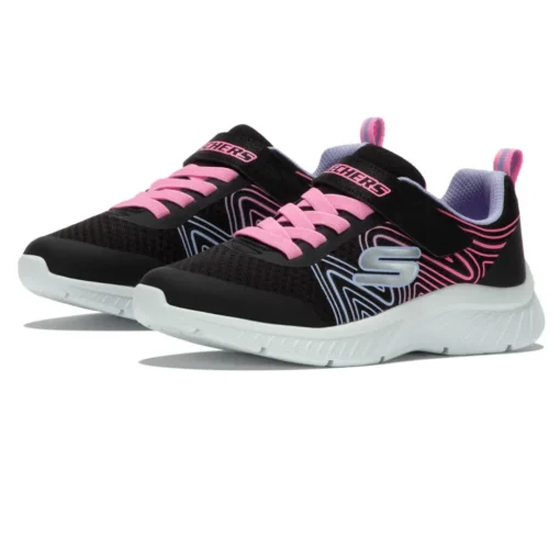 Niños Skechers Microspec Plus Swirl Sweet zapatillas de running para niños - AW23