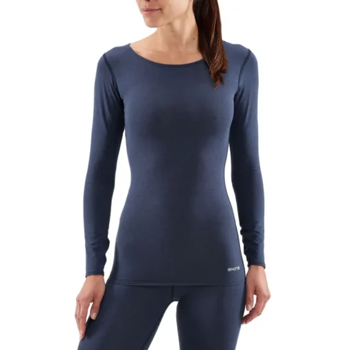 Mujer Skins DNAmic Sleep Recovery mujer manga larga camiseta manga larga compresión