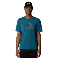 Hombre The North Face Mountain Foundation T-Shirt