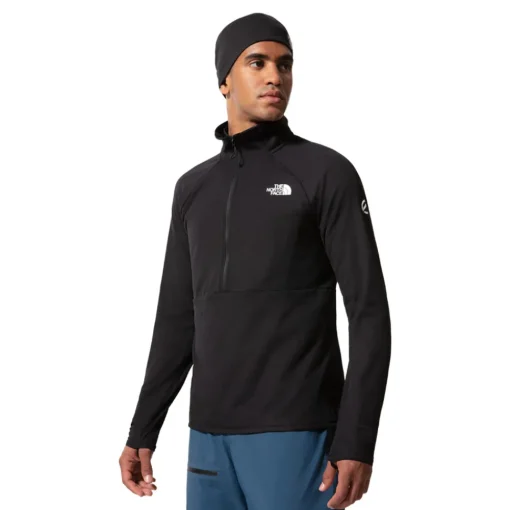 Hombre The North Face Summit Series FUTUREFLEECE LT camiseta manga larga media cremallera