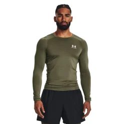 Hombre Under Armour HeatGear Armour manga larga Top - SS25
