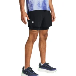 Hombre Under Armour Launch 2 en 1 5 pulgada Men's pantalones cortos - SS25