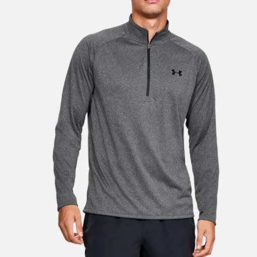 Hombre Under Armour Tech 2.0 camiseta manga larga media cremallera - SS25
