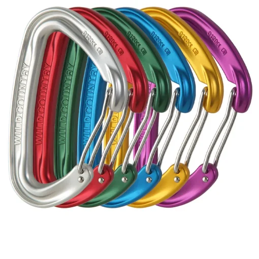 Mujer Wild Country Wildwire Rack Carabiner 6 pack - SS25