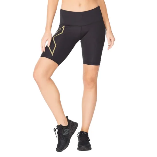 Mujer 2XU Light Speed Mid-Rise Pantalones Cortos de Compresión para Mujer - SS23