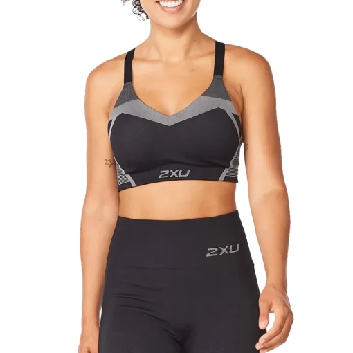 Mujer 2XU Motion Tech sujetador deportivo impacto medio para mujer